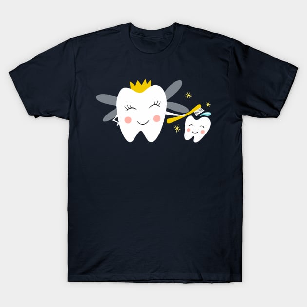 Tooth Fairy T-Shirt by Jacqueline Hurd